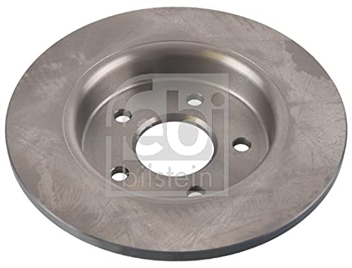 Febi Bilstein 24619 Rear Brake Disc Set (2 Discs) - 5 Holes, Full Set for Smooth & Safe Braking | Perfect for Audi, VW, and Other European Vehicles