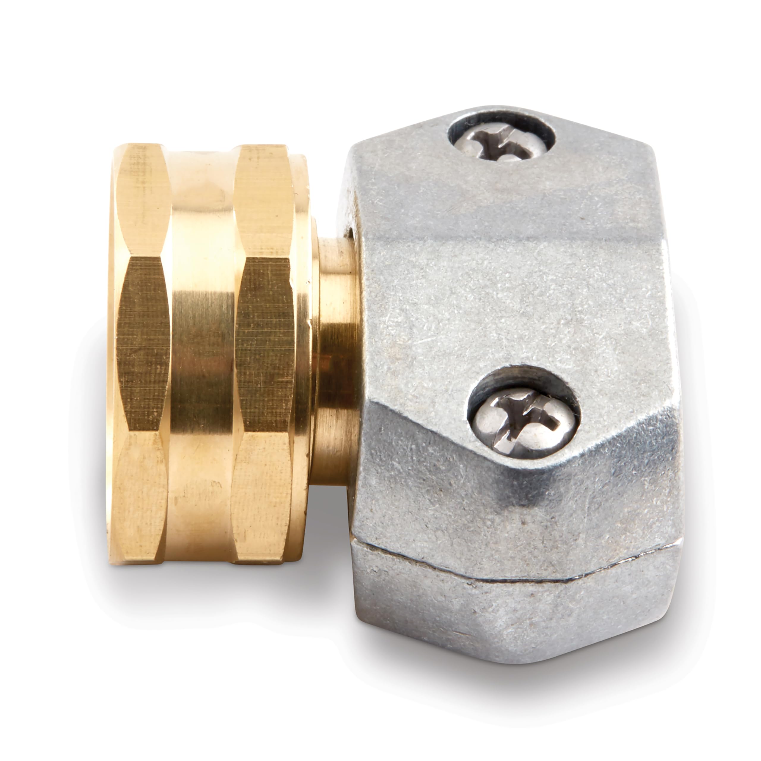Gilmour Pro Brass Garden Hose Repair Kit - Heavy Duty Clamp Mender for 5/8