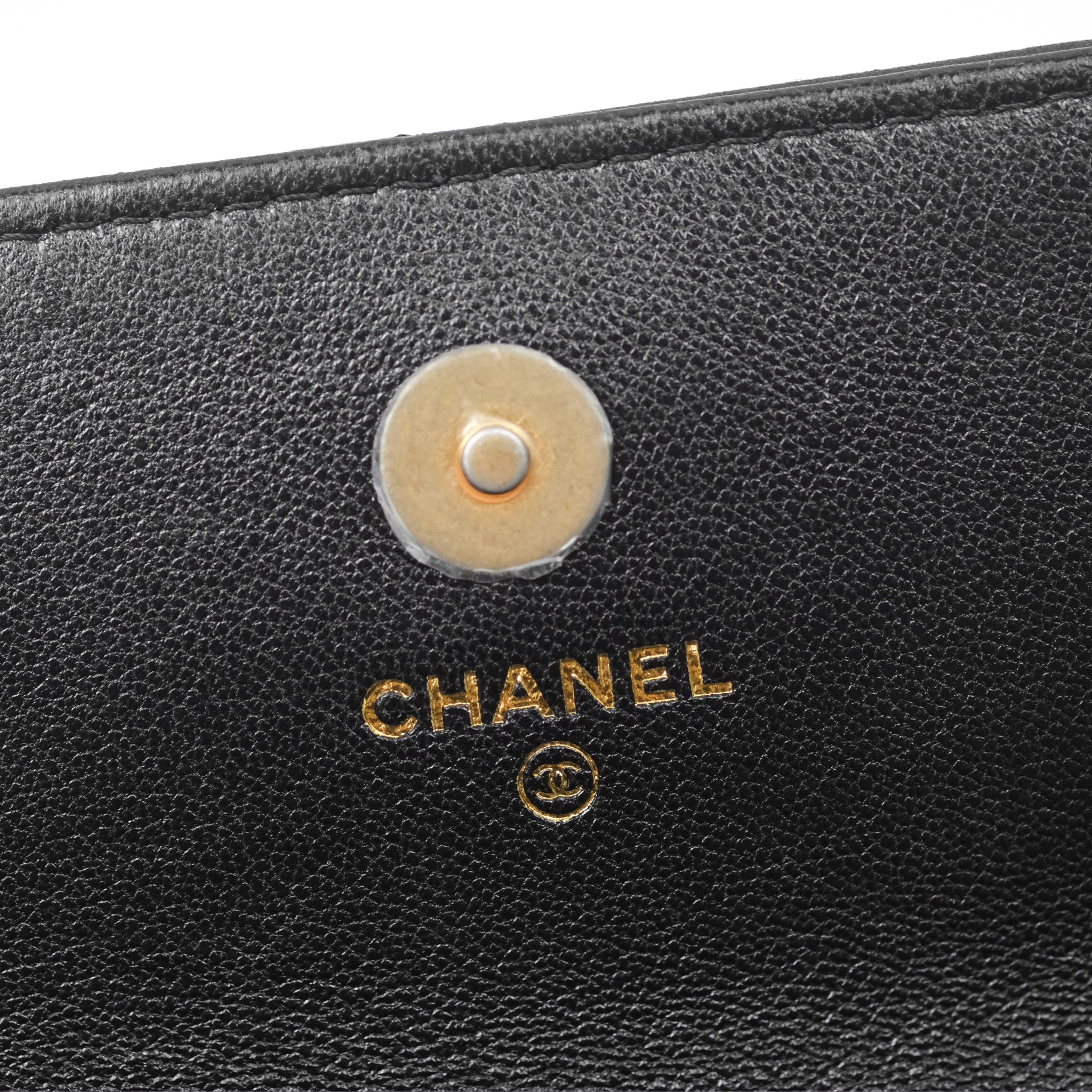 Chanel 19 Mini WOC Flap Phone Holder Bag in Black Lambskin Leather with Mixed Hardware - Luxury Crossbody Bag for Women, Perfect for Parties & Night Out