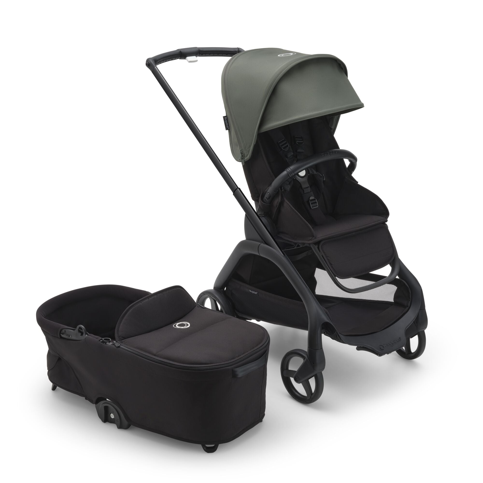 Bugaboo Dragonfly Complete Stroller with Seat & Bassinet - Lightweight Travel System for Newborns & Toddlers - Perfect for City Walks, Shopping & Air Travel