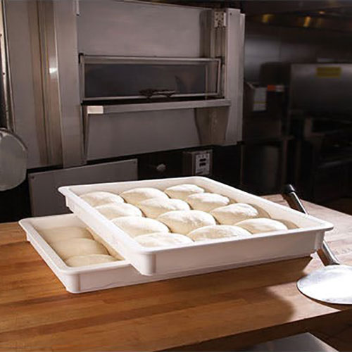 Cambro DB18263P148 White Pizza Dough Box - 26