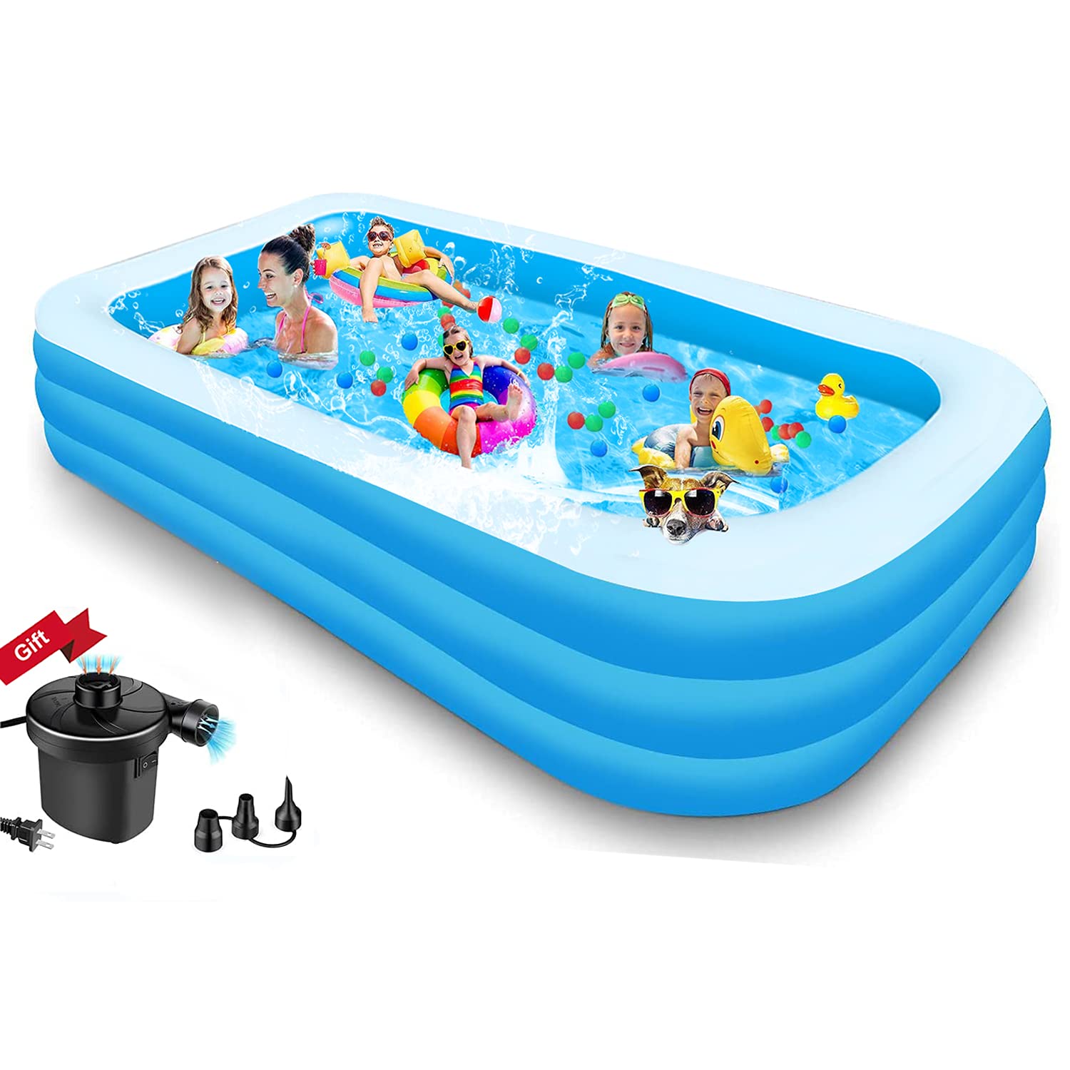 Best Inflatable Pool for Kids & Adults - 120