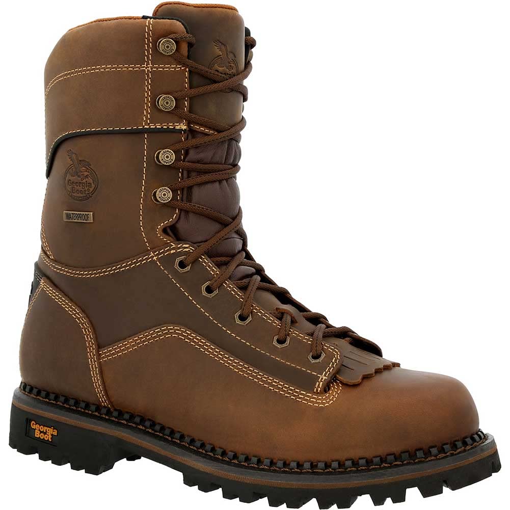 Georgia Boot Unisex-Adult Amp LT Composite Toe Logger Industrial Work Boots - Durable Safety Footwear for Construction, Logging & Heavy Duty Work