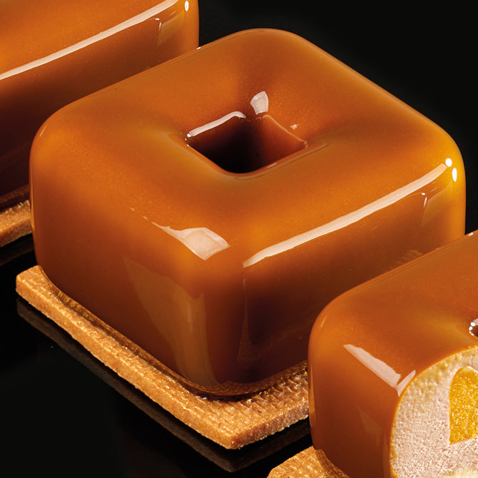 Antonio Bachour Pavoflex Silicone Mold - 12 Cavity Tulum Design for Baking, Cake Decorating & Chocolate Making - Perfect for Home Bakers & Professional Chefs