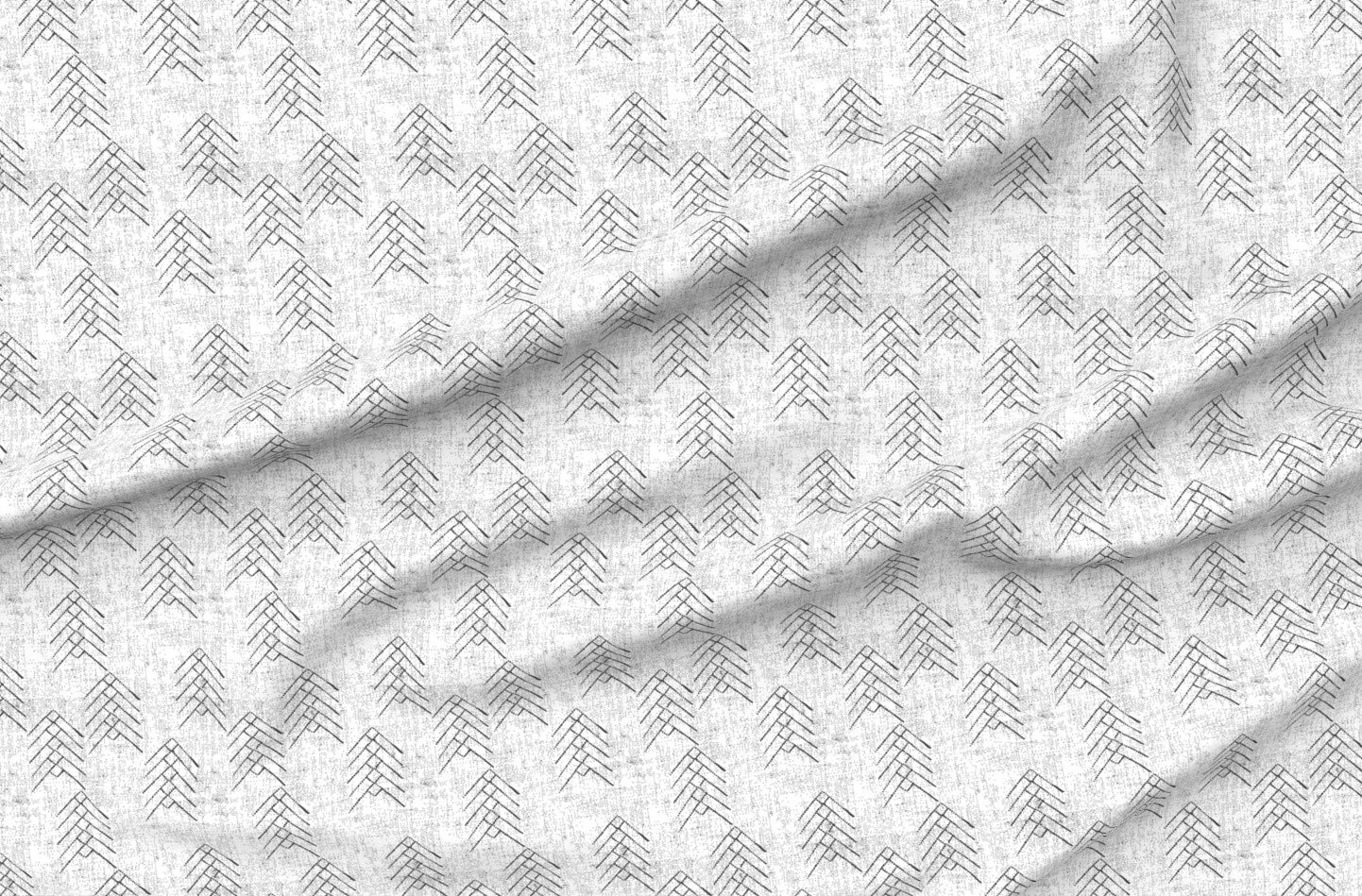 Arrow Black White Printed Petal Signature Cotton Fabric by The Yard - Premium Spoonflower Fabric for Sewing, Quilting, Apparel, Crafts & Home Decor | Perfect for DIY Projects, Curtains & Upholstery