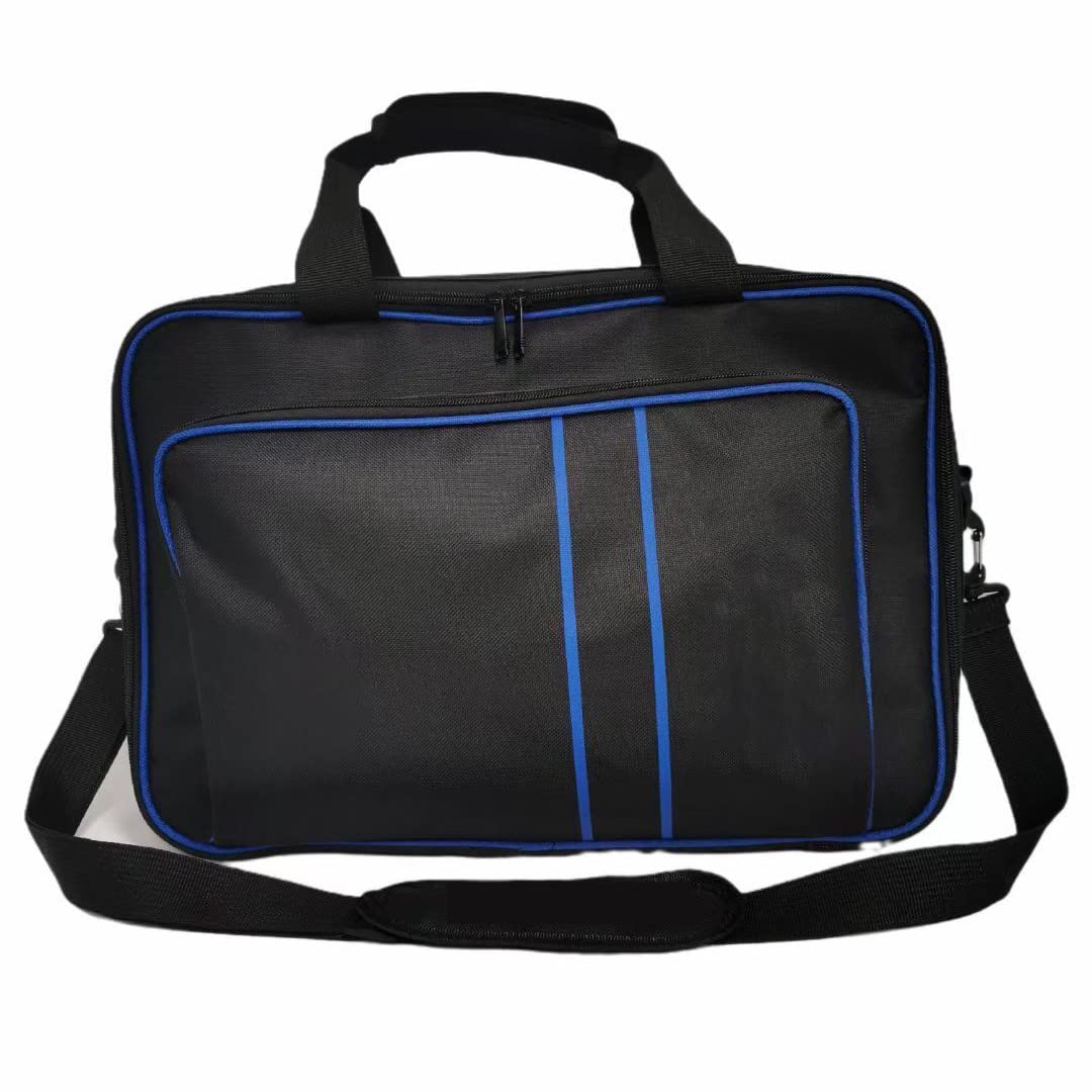 PS5 Storage Bag for PS5 & PS5 Digital Edition - Blue Nylon Protective Case - Perfect for Travel, Gaming Events & Console Protection