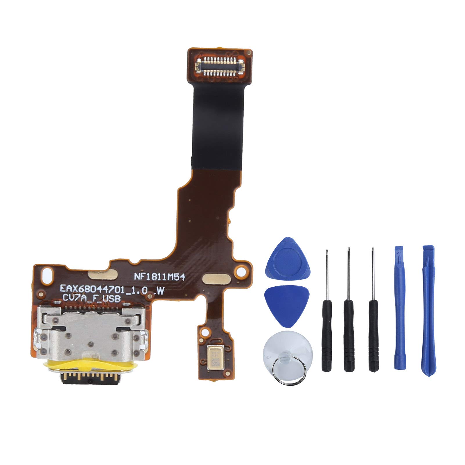LG Stylo 4 Q710/Q710MS/Q710CS/L713DL Replacement Charging Board with Flex Cable - High-Quality PCB Charging Port Dock for Fast Charging | Perfect for Phone Repair & Maintenance