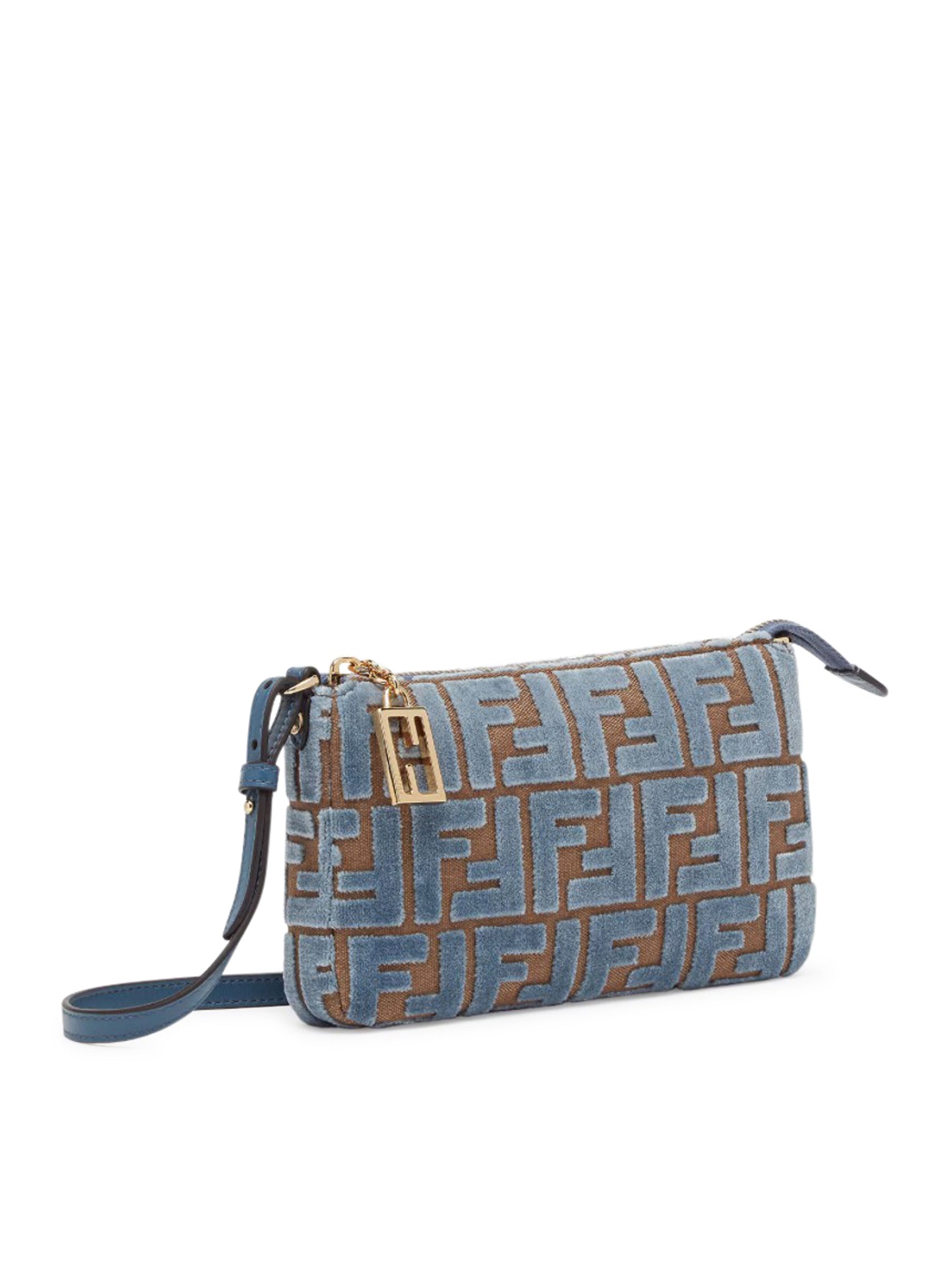 Fendi Baguette Pouch Handbag in Blue - Stylish Crossbody Bag for Women | Perfect for Parties, Date Nights & Everyday Use