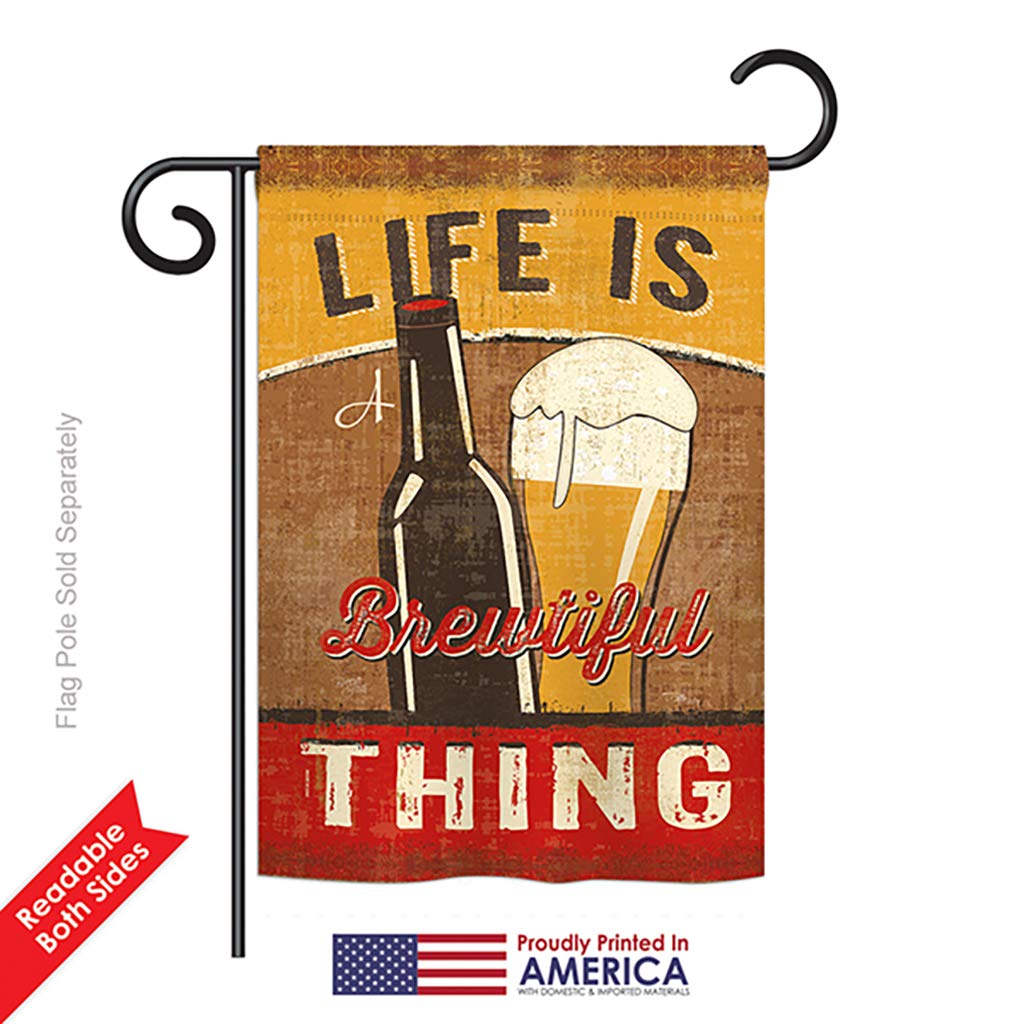 Sweet Life Humor Garden House Flags Set - Double-Sided 28x40 Inch Funny Quote Yard Banner, Made in USA - Perfect for Outdoor Decor, Patio & Backyard Gift Ideas