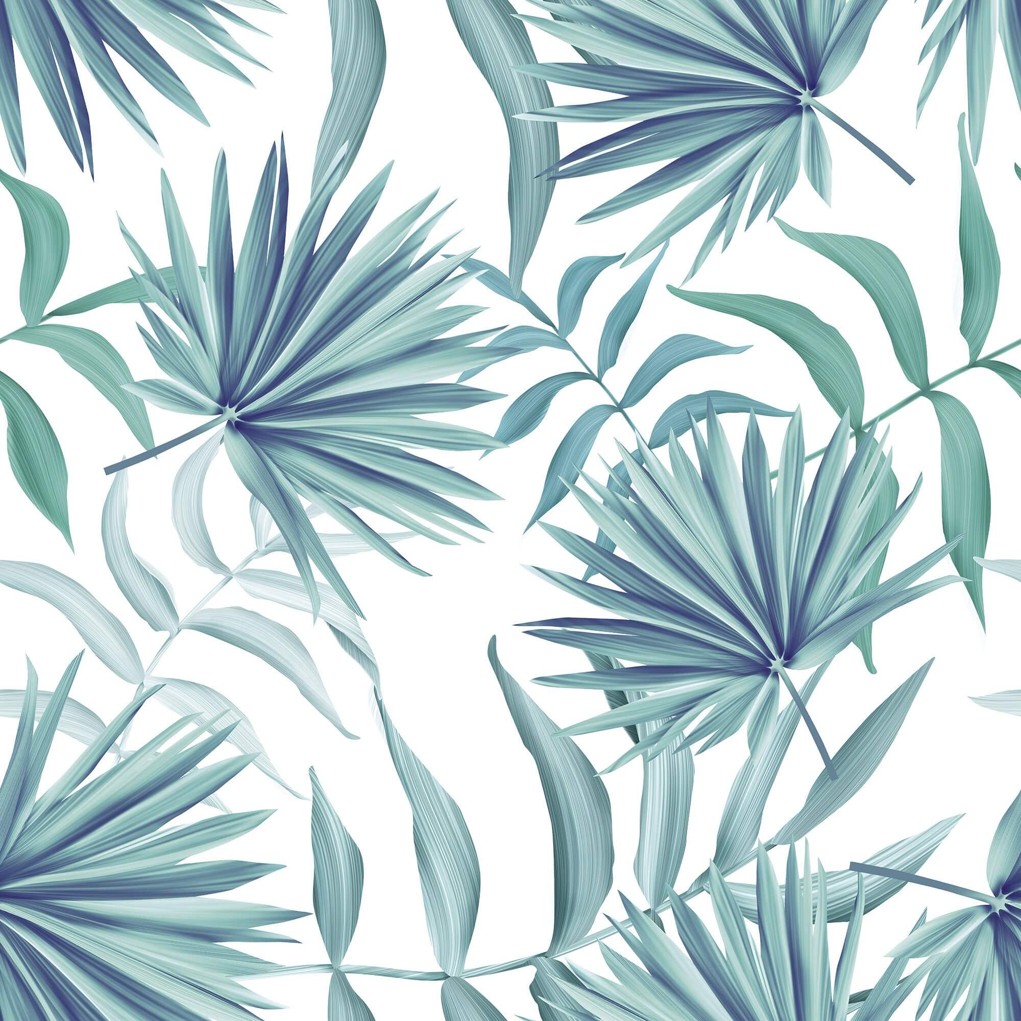 Green Botanical Floral Peel and Stick Removable Wallpaper - Self-Adhesive Decorative Vinyl for Bedroom, Living Room & Office Decor