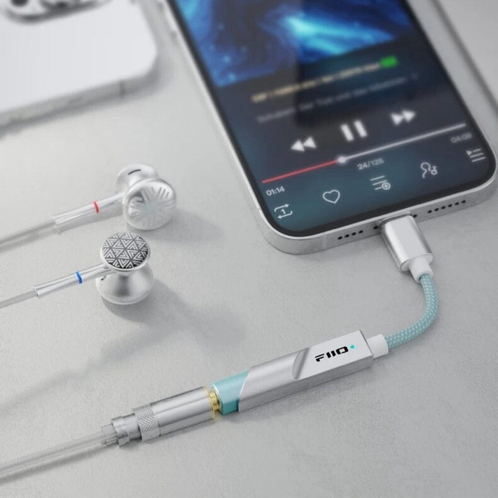FiiO JadeAudio KA11 Portable HiFi DAC & Headphone Amplifier with CS43131 Chip for iPhone Android PC - Perfect for Music Lovers, Audiophiles & Gaming
