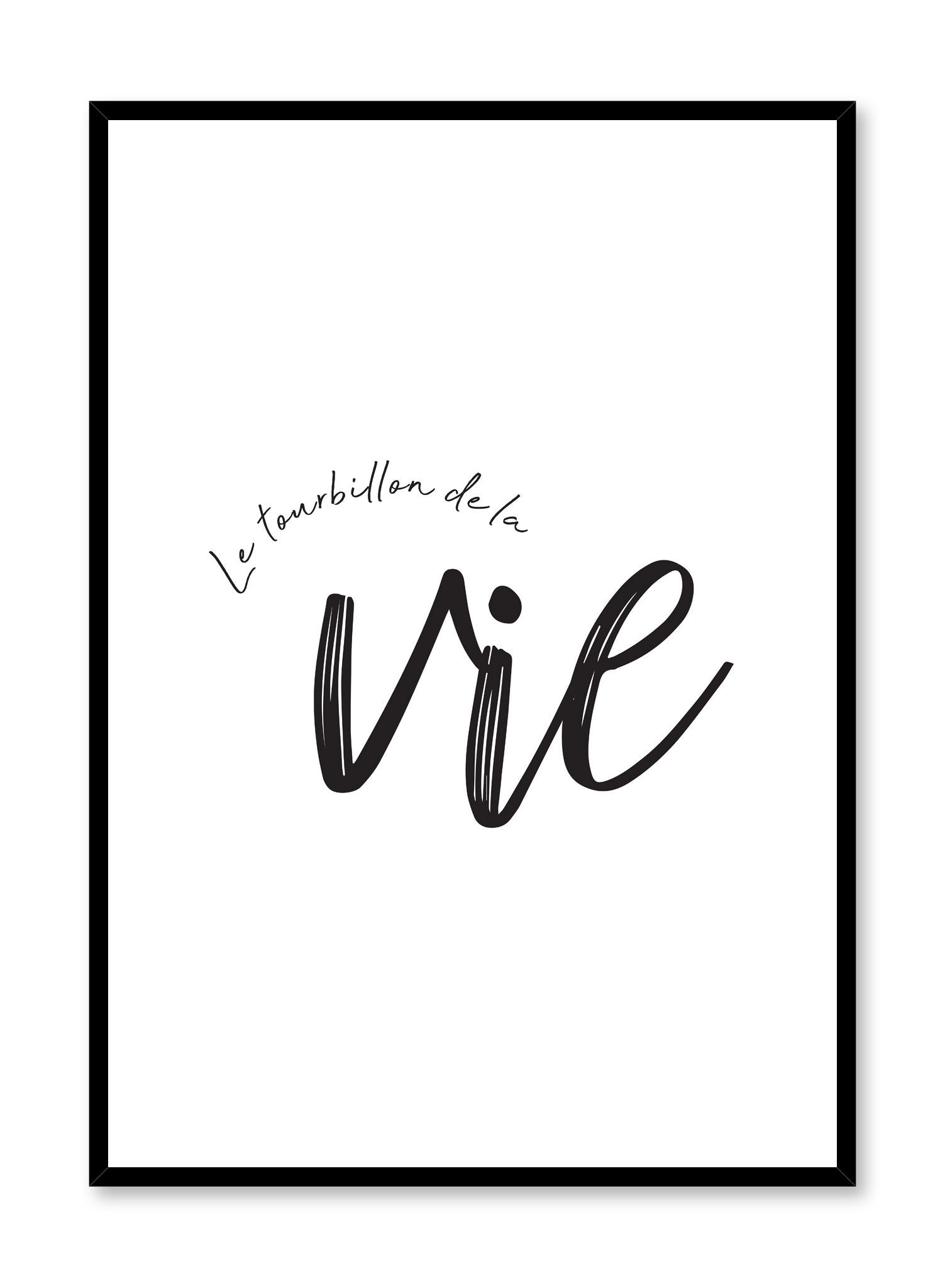Life's Whirlwind Poster - Inspirational Wall Art for Home, Office & Classroom Decor - Perfect for Living Room, Bedroom & Study Spaces