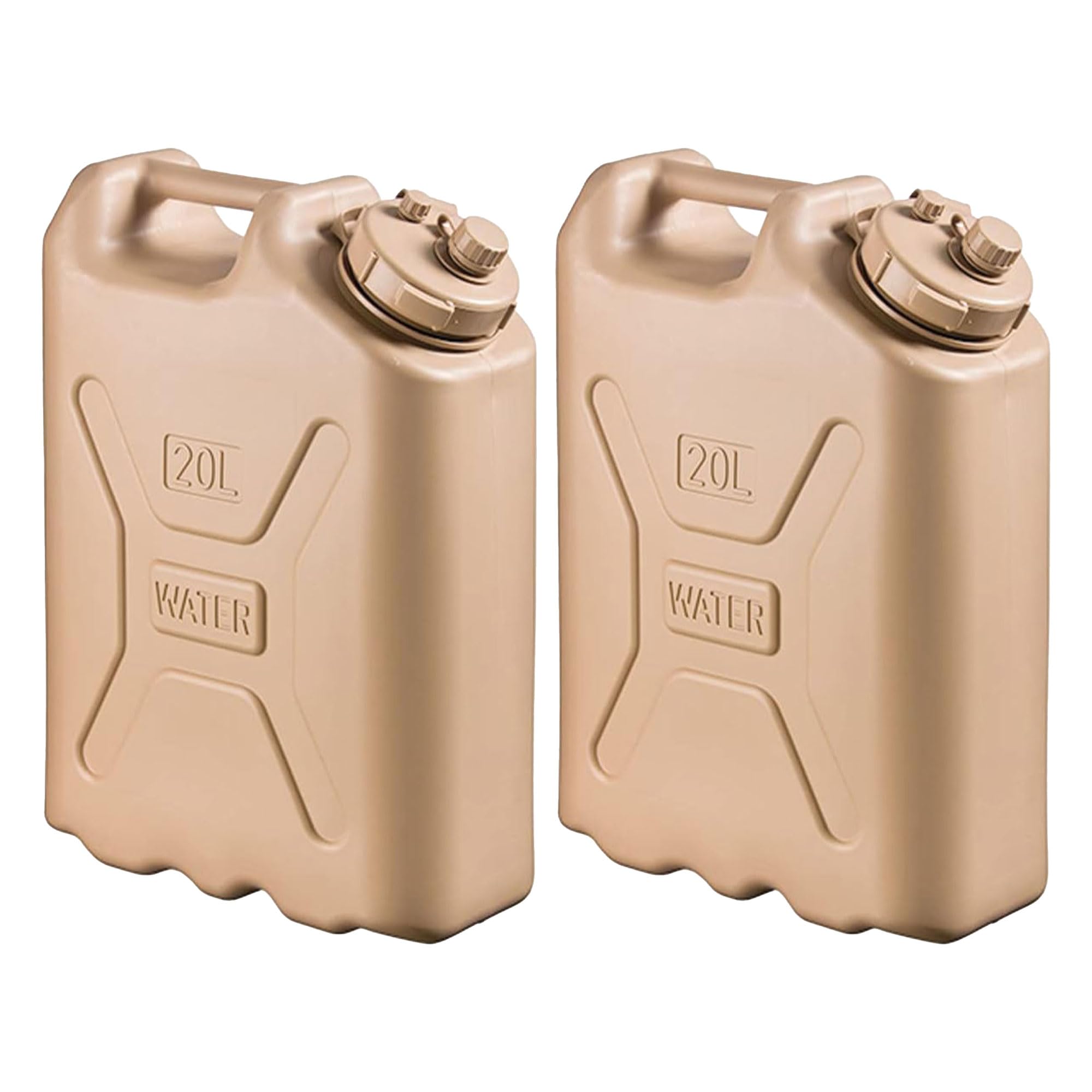 Scepter BPA-Free 5 Gallon (20 Liter) Durable Military Water Storage Container for Camping, Hiking, Emergency Preparedness & Outdoor Adventures - Perfect for Emergency Kits, RV Trips and Survival Gear