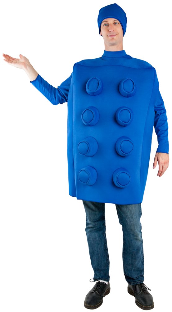 Adult Stacking Blocks Costume - Fun & Playful Outfit for Parties, Cosplay & Role-Playing Games