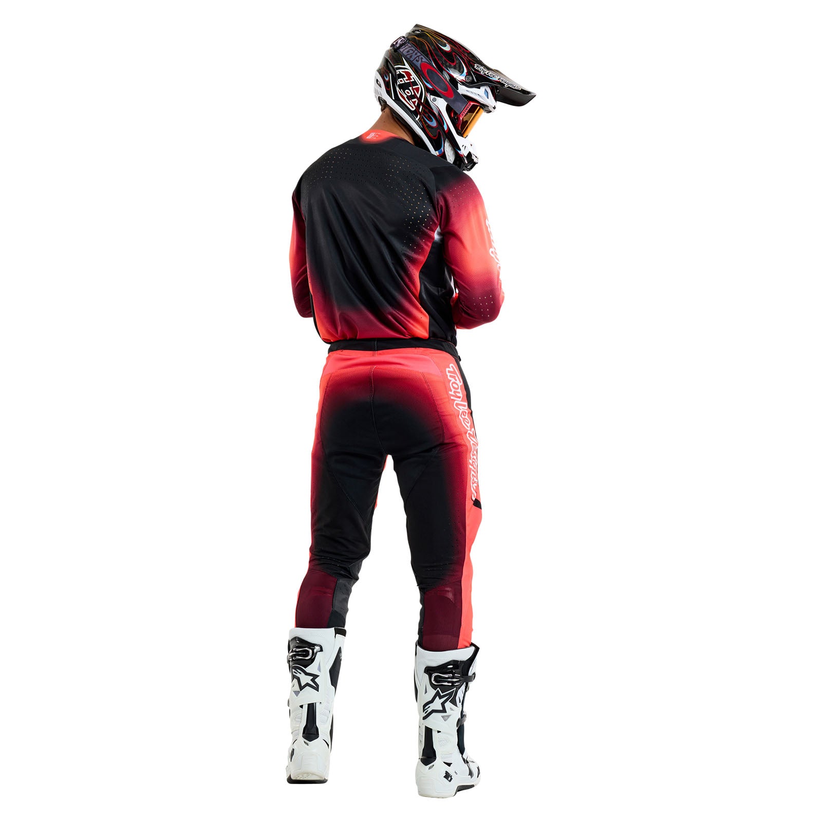 SE Pro Jersey Array Infra Red / Black - High-Performance Sports Jersey for Running, Cycling & Training - Breathable & Moisture-Wicking Activewear