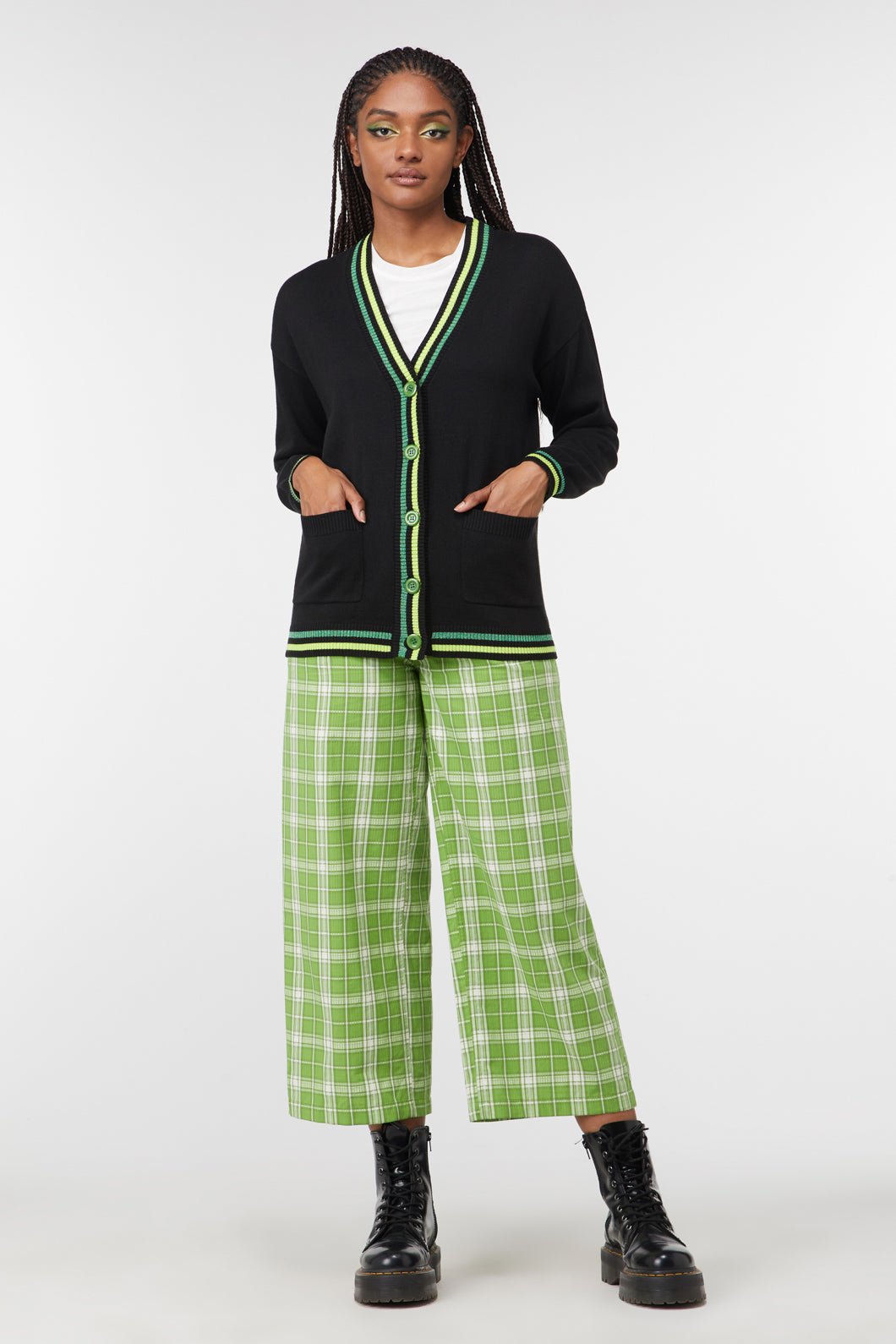 Preppy Light Cardigan for Women - Soft Knit Open Front Sweater for Casual & Office Wear - Perfect for Layering in Fall & Spring
