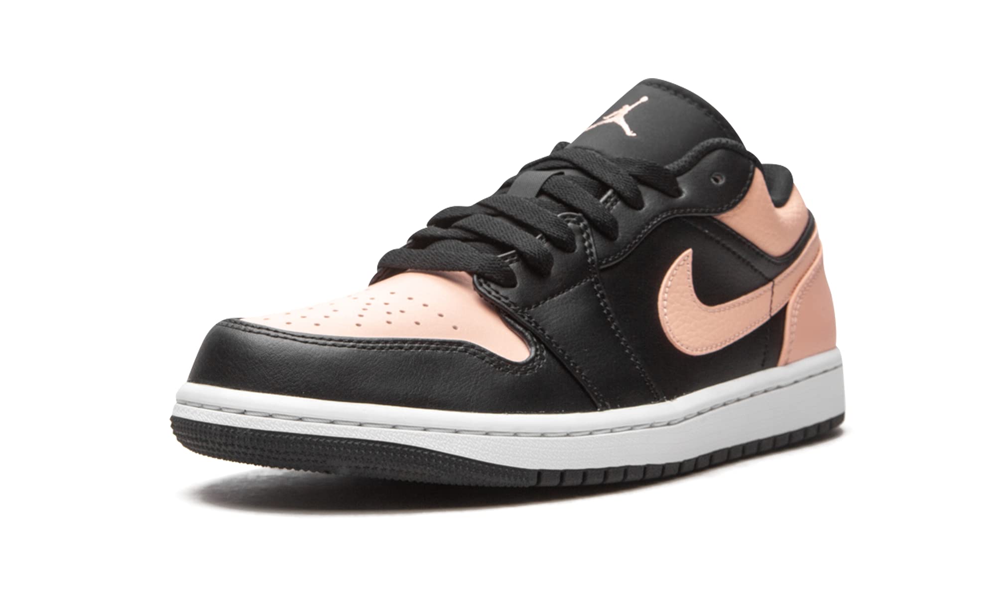 Jordan Men's Air 1 Low Sneakers 553558-034 Crimson Tint - Size 9 | Classic Basketball Shoes for Casual Wear & Street Style