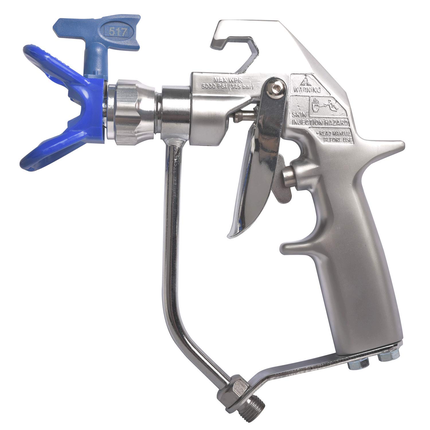 GDHXW 246240 Professional Airless Paint Spray Gun - High Pressure Paint Sprayer for Walls, Ceilings & Furniture - Perfect for Home Renovation & DIY Projects