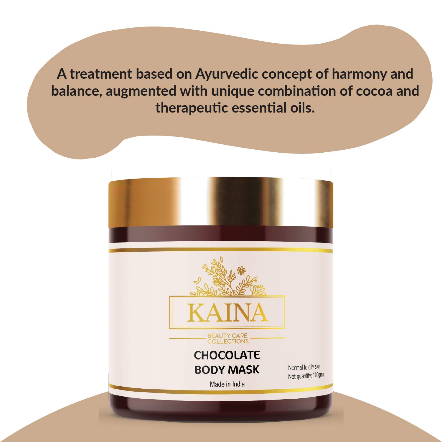 Kaina Chocolate Body Polishing Kit - Exfoliating & Moisturizing Set for Smooth Glowing Skin | Dead Skin Cell Removal, Deep Hydration Body Scrub, Gel, Lotion & Mask | Unisex Skincare Gift Set (5-Piece) | Perfect for Date Night, Spa Day & Self-Care Routine