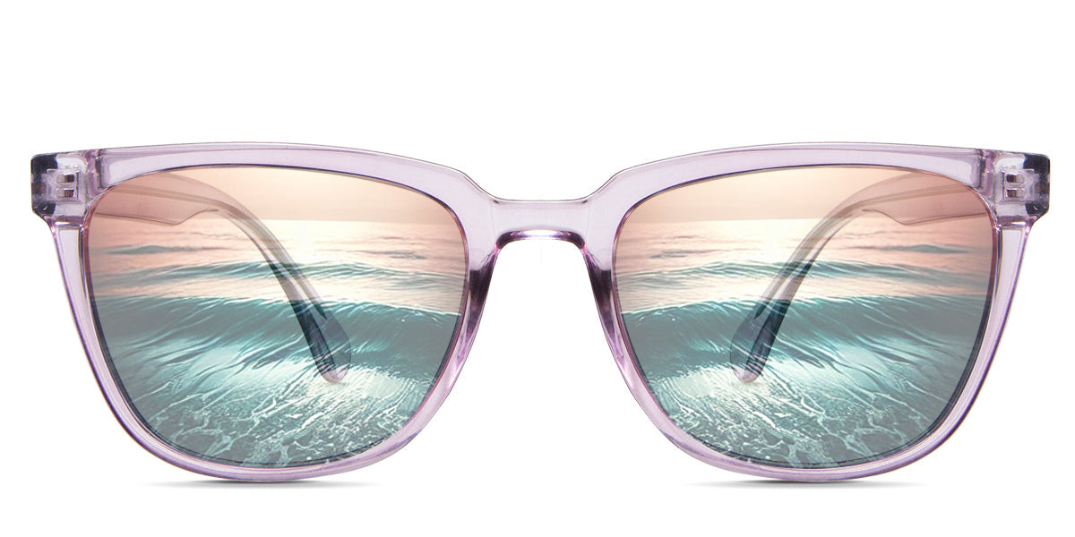 Emery Women's Prescription Tinted Glasses - Fashionable Blue Light Blocking & UV Protection Eyewear for Work, Reading, and Digital Screen Use