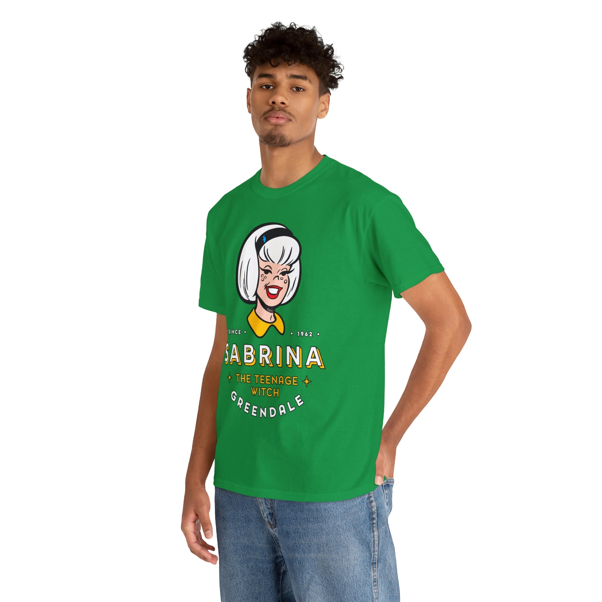 Sabrina the Teenage Witch Vintage 1962 Graphic T-Shirt - Unisex Heavy Cotton Tee for Casual Wear & Pop Culture Fans