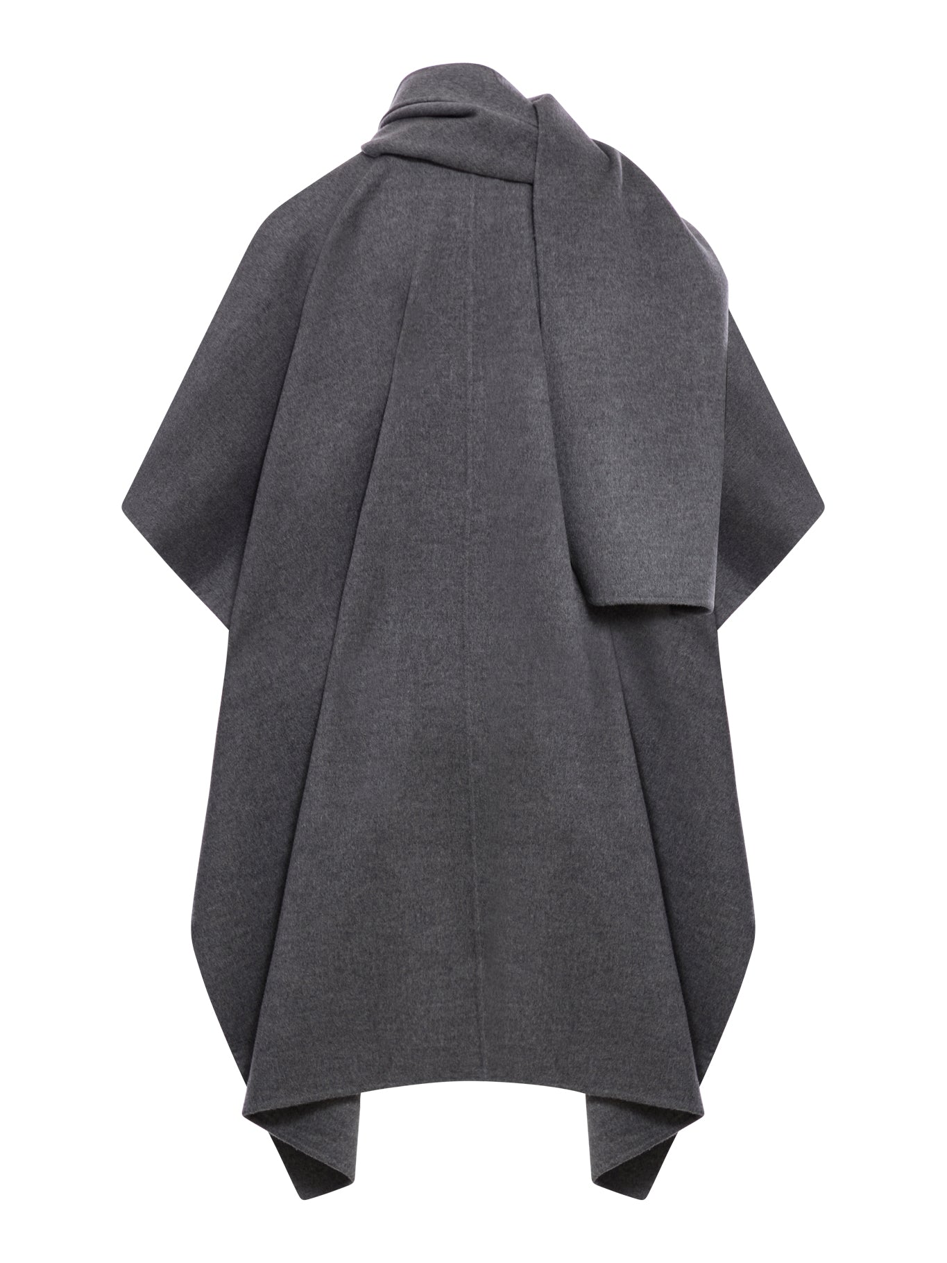 Double Scarf Coat for Women - Warm Winter Fashion Outerwear - Perfect for Casual Outings, Office Wear & Holiday Parties