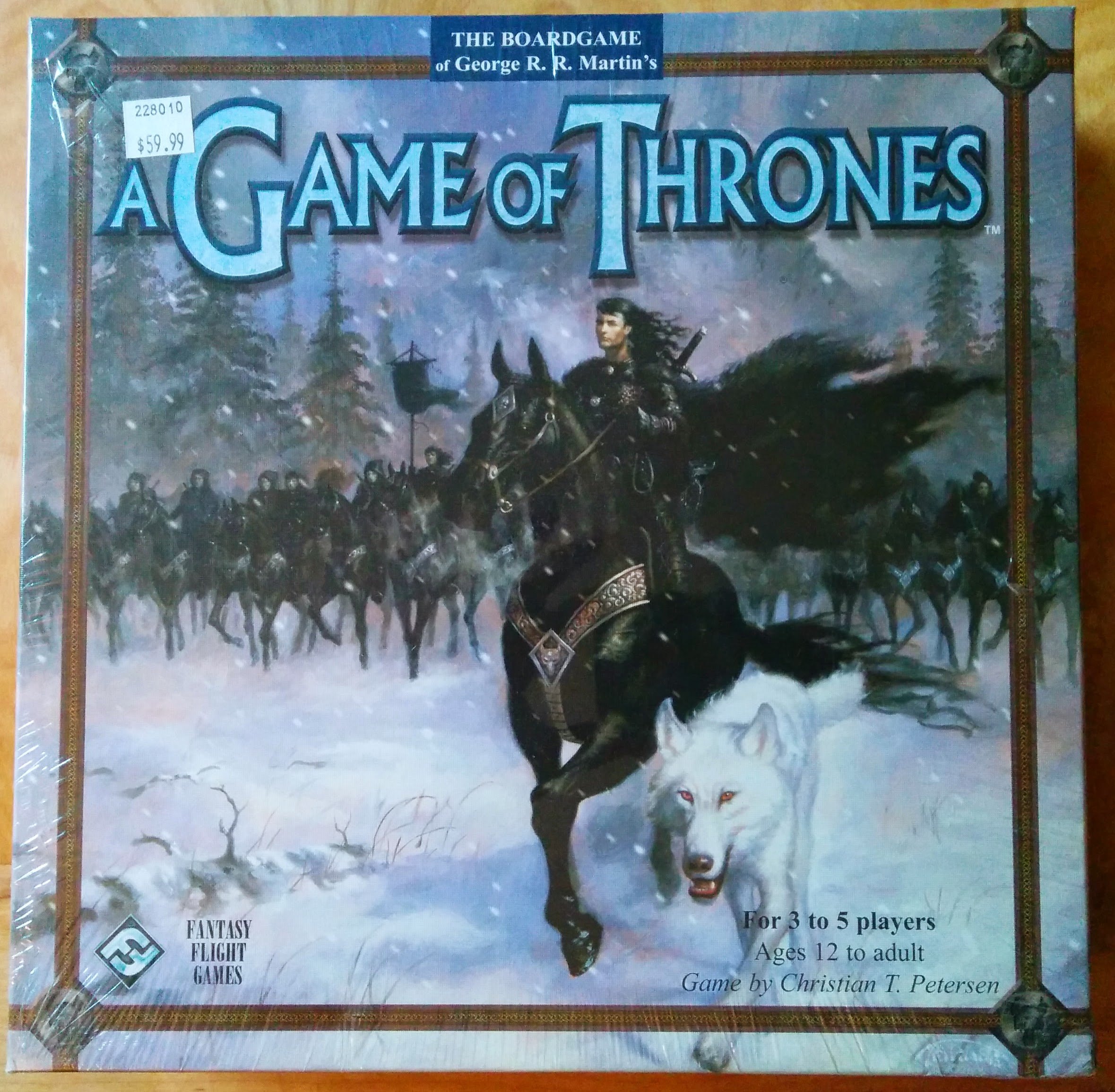 A Game of Thrones - Epic Fantasy Novel by George R.R. Martin | Perfect for Fantasy Book Lovers & Collectors | Great for Reading, Gifting & Display