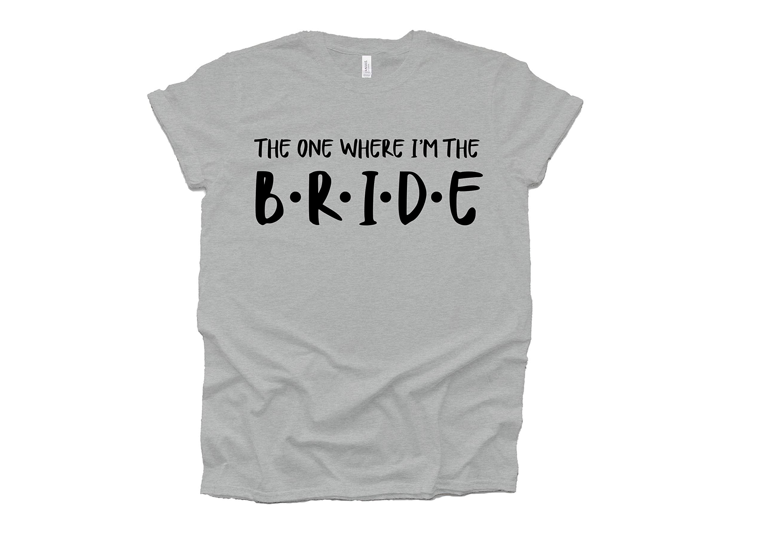 Funny Friends Theme Bride Shirt - Perfect for Bachelorette Party, Bridal Shower & Wedding Events - Hen Party & Bridal Party Outfit Idea