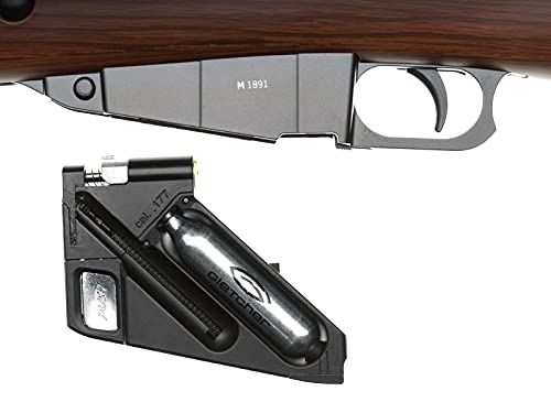 Gletcher M1891 (Mosin Nagant Obrez) .177 CO2 BB Air Rifle - Realistic Replica for Target Shooting & Airsoft Training