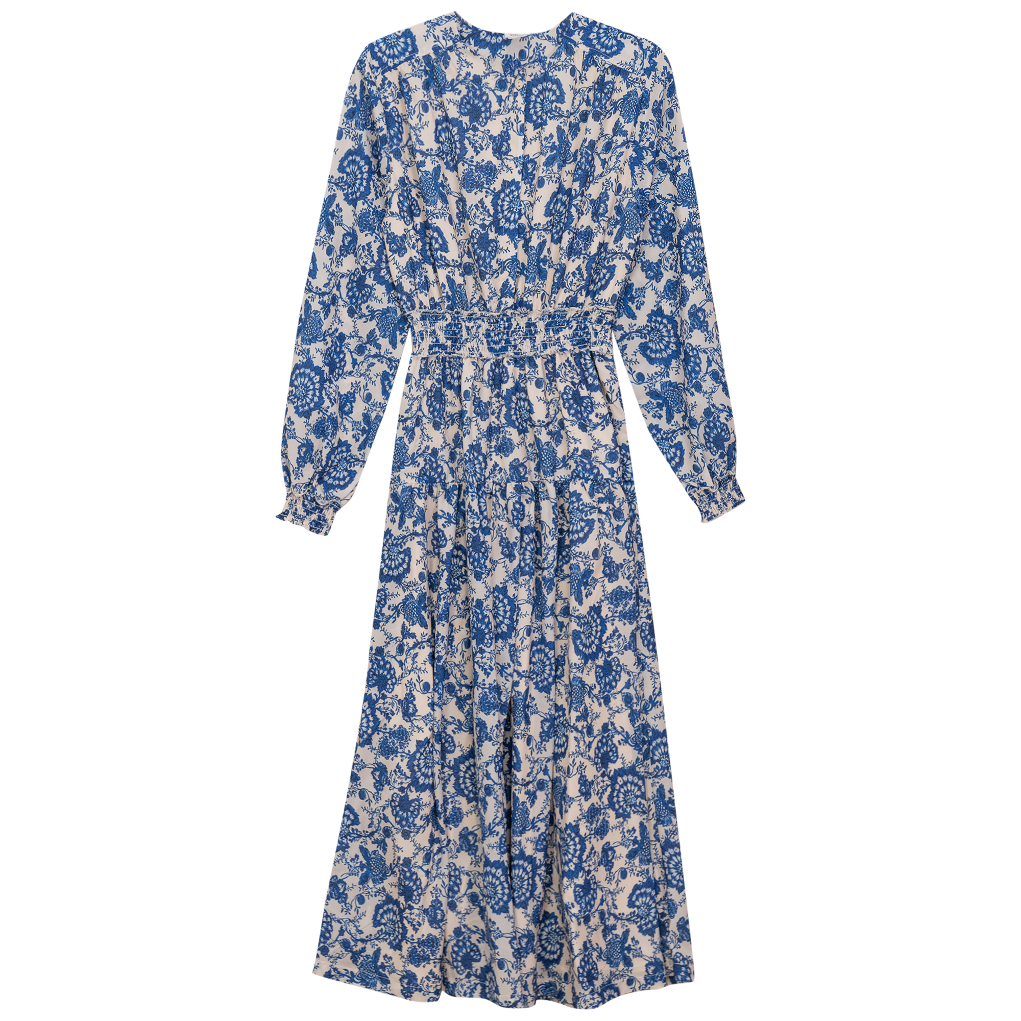 Stylish Woven Printed Midi Dress for Women - Floral Summer Casual Dress - Perfect for Beach Vacations, Date Nights & Office Wear
