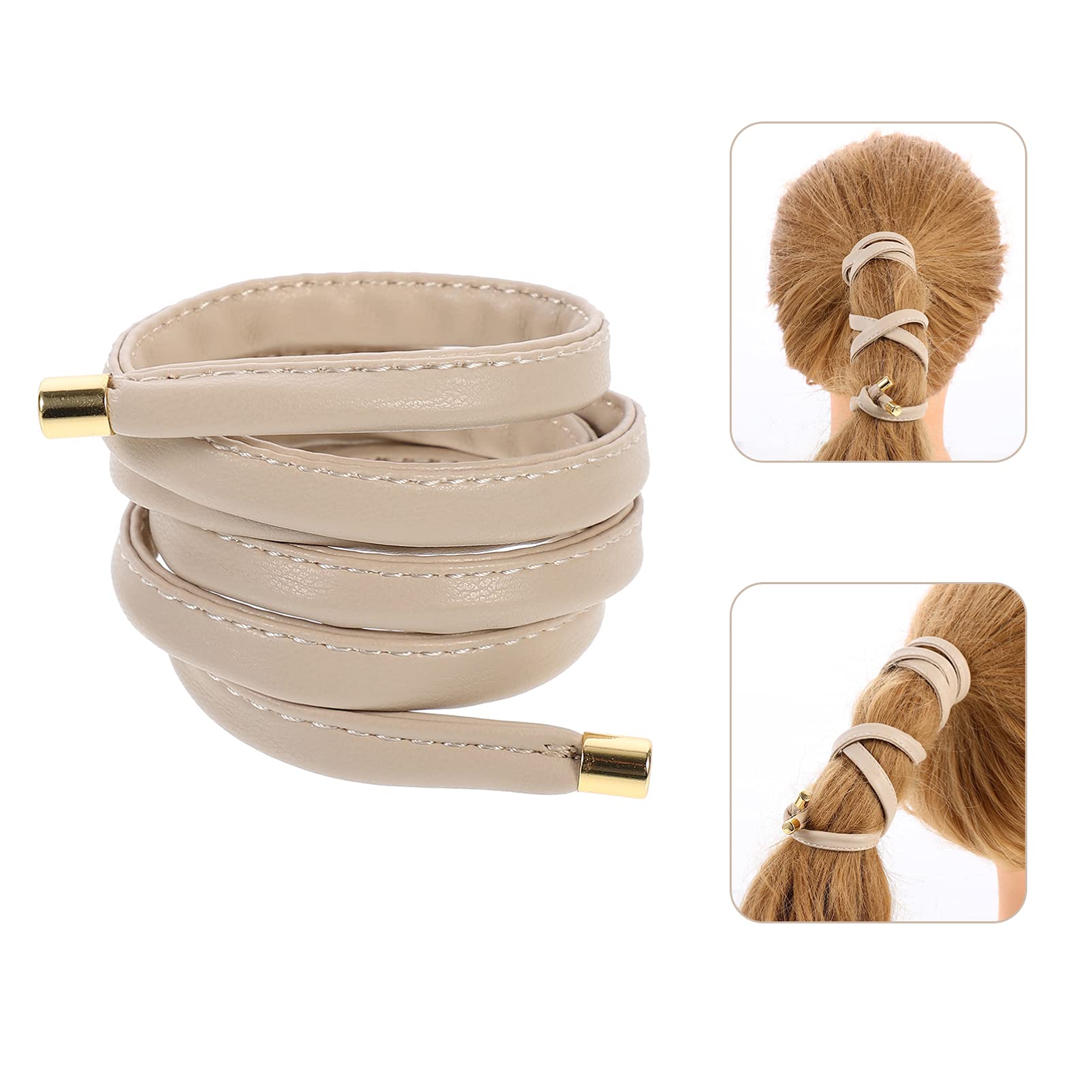 1pc Hair Fixing Headband - Soft Ponytail Holders & Hair Ties for Women, Adjustable Hair Rope & Hair Wire Accessories, Cute Headdress for Daily Use, Workouts and Styling