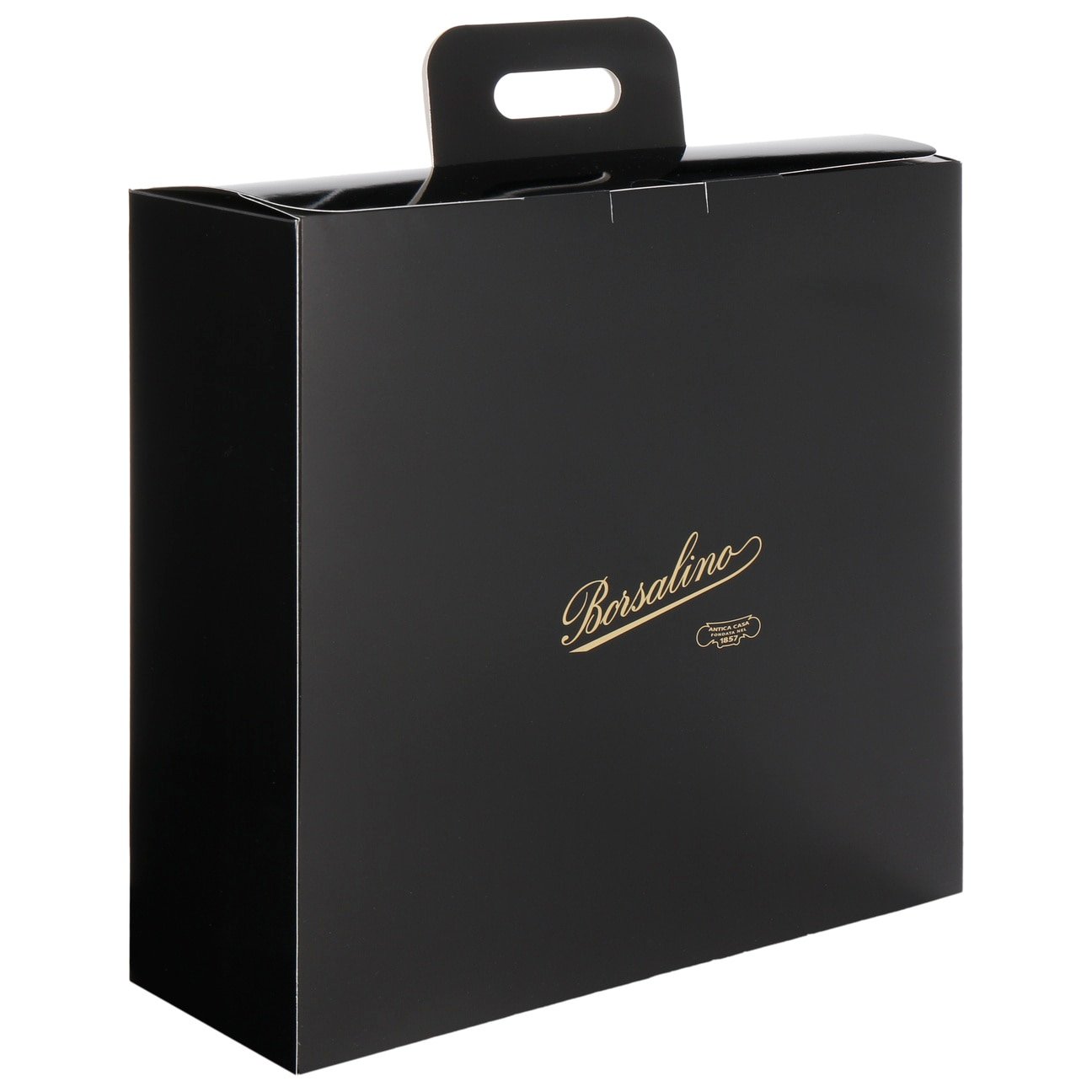 Borsalino Small Hat Box - Elegant Storage for Fedoras, Cloches & Fascinators | Perfect for Travel, Home Decor & Gift Giving