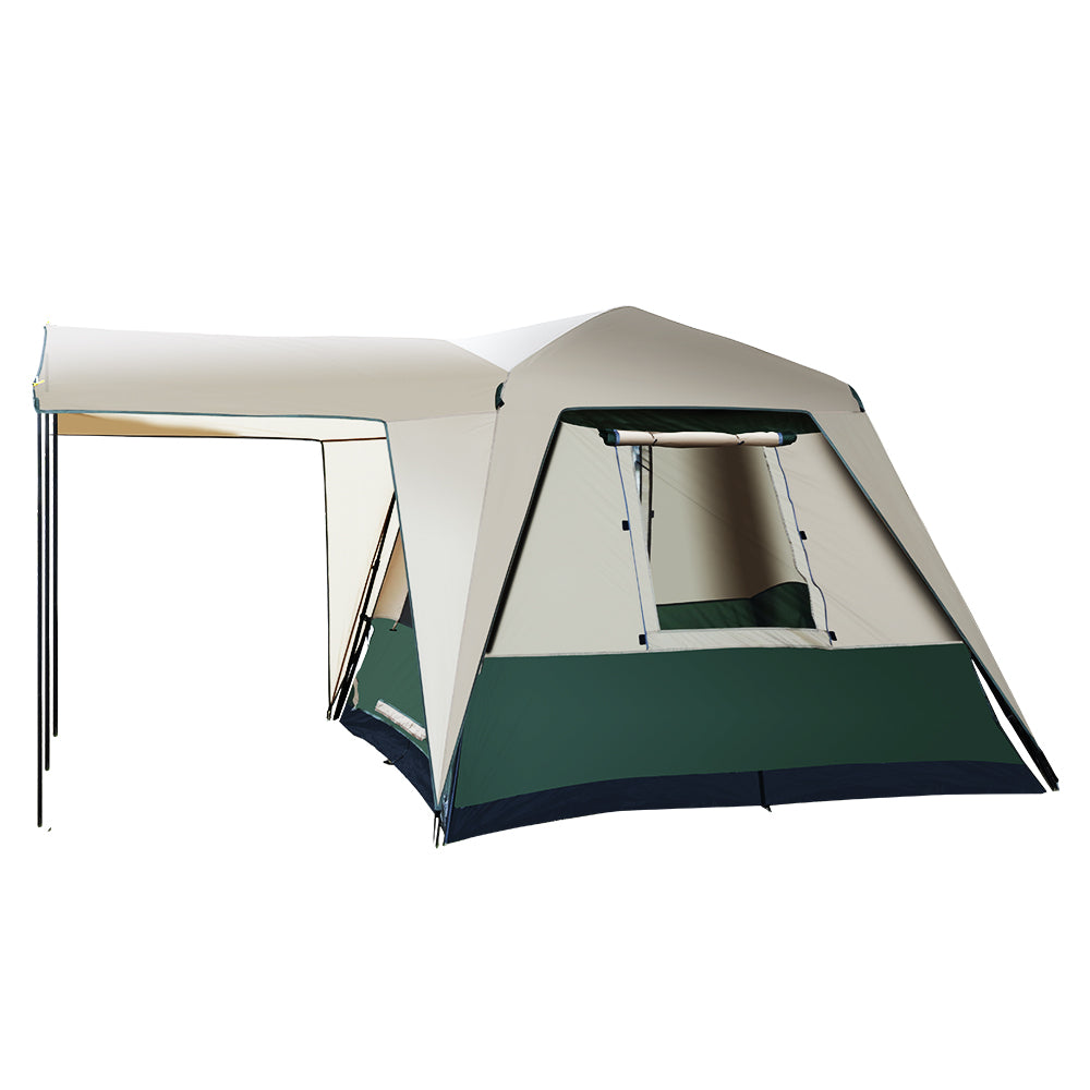 Weisshorn Instant Up 4 Person Pop Up Camping Tent - Lightweight Family Dome Tent for Hiking, Backpacking & Outdoor Adventures - Perfect for Camping Trips, Beach Days & Festivals