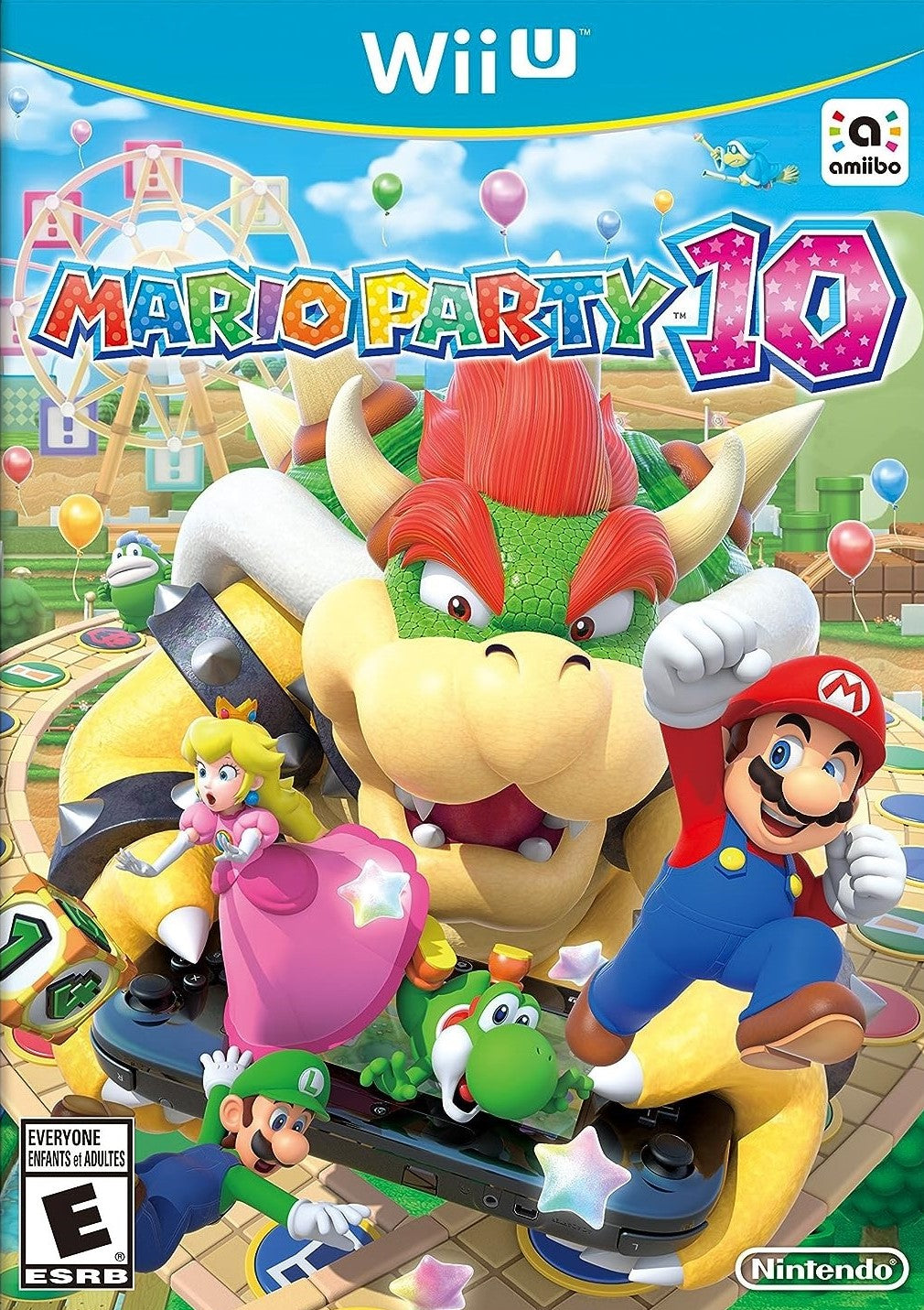 Used Mario Party 10 Wii U Video Game - Complete Edition for Family Fun Game Night & Multiplayer Entertainment