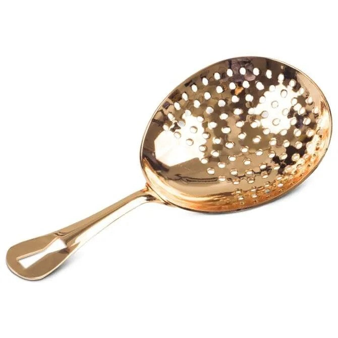 Barfly Julep Strainer - Premium Cocktail Strainer for Mint Julep & Classic Cocktails - Perfect for Bartenders & Home Mixologists - Ideal for Bourbon, Whiskey & Craft Cocktails