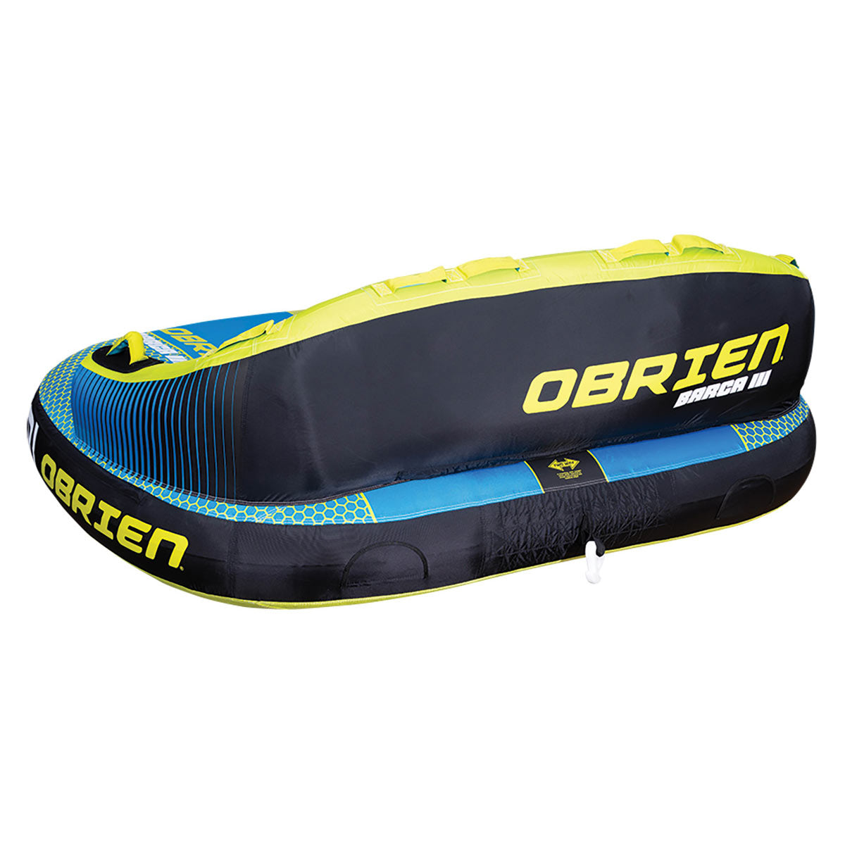 O'Brien Barca 3 Towable Tube - 3 Rider Inflatable Water Tube for Boating & Lake Fun - Perfect for Family, Friends & Summer Water Sports