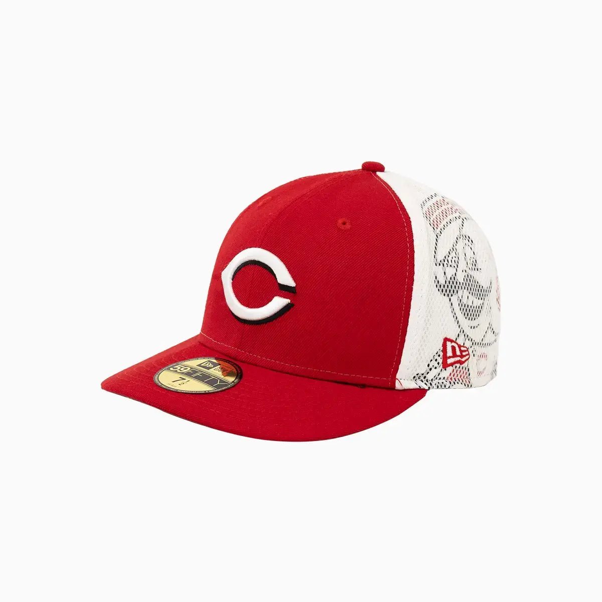 Official Cincinnati Reds MLB 59FIFTY Fitted Baseball Cap - Adjustable Snapback Hat for Men & Women - Perfect for Games, Fan Gear & Streetwear Fashion