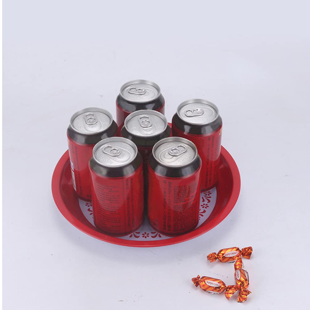 2-Pack Candy Storage Trays - Food Serving Plates for Parties, Festivals & Home Decor - Durable Plastic Food Holders for Snacks, Desserts & Appetizers (Perfect for Birthday Parties, Baby Showers & Holiday Gatherings)