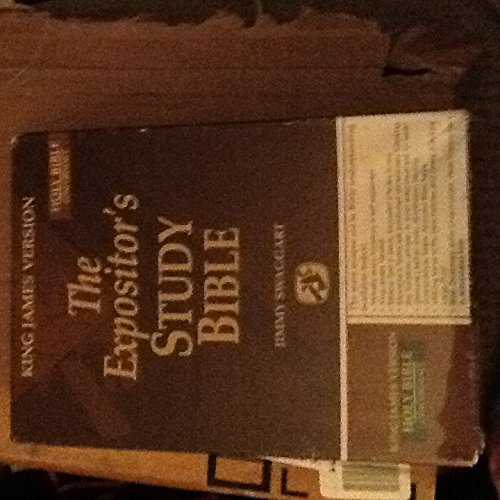 The Expositor's Study Bible - KJV Regular Print Edition, Large Text for Easy Reading - Perfect for Bible Study, Sermon Preparation & Personal Devotion at Home or Church