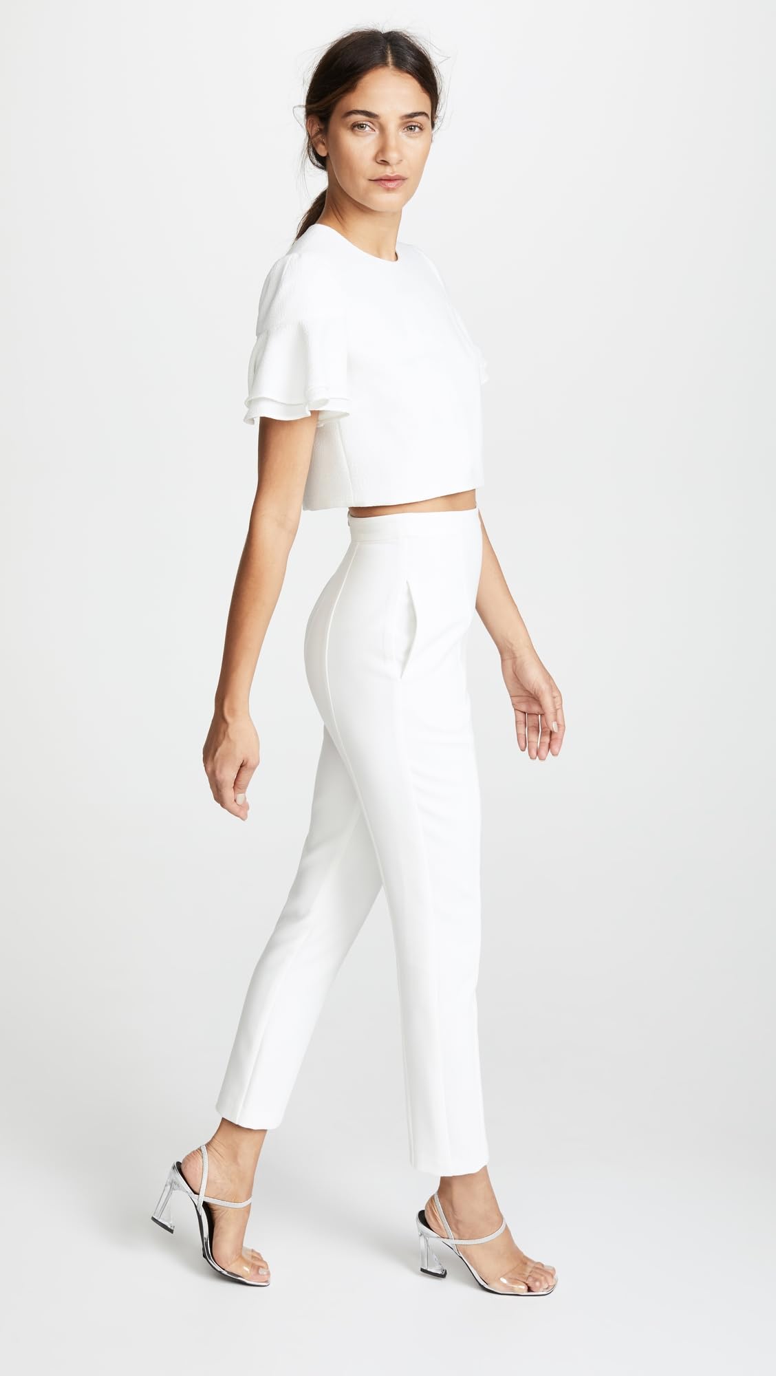 Black Halo Women's Syon 2 Piece Jumpsuit - Elegant Formal Pantsuit for Business, Cocktail Parties & Special Occasions | Office Wear & Evening Outfits