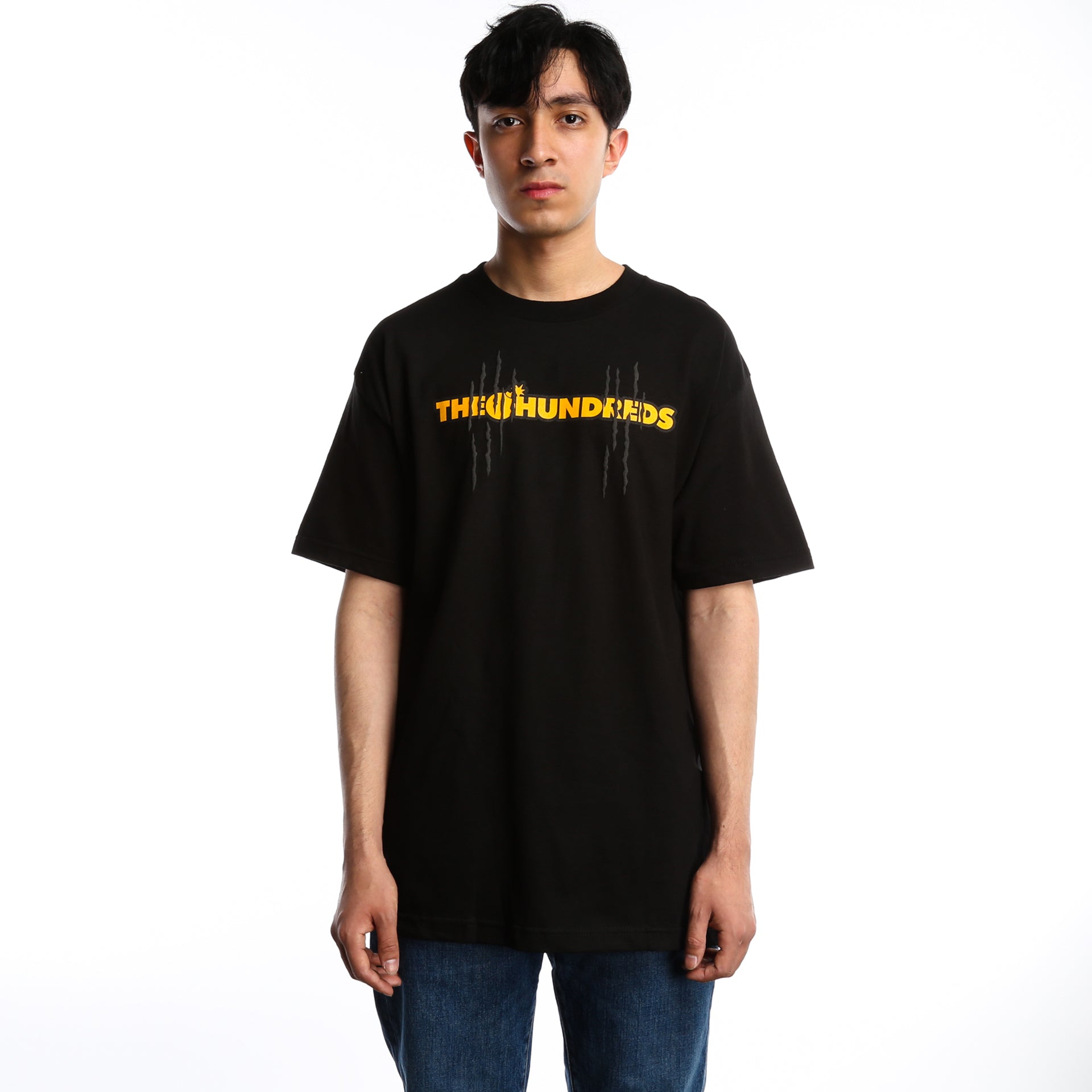 The Hundreds X Garfield Graphic T-Shirt - Black | Casual Streetwear Tee for Men & Women | Perfect for Everyday Wear & Pop Culture Fans