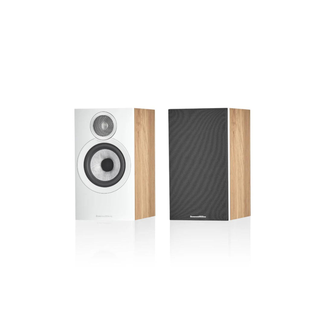 B&W 607 S3 Bookshelf Speakers (Pair) - B-Stock - Premium Home Audio for Music & Movies