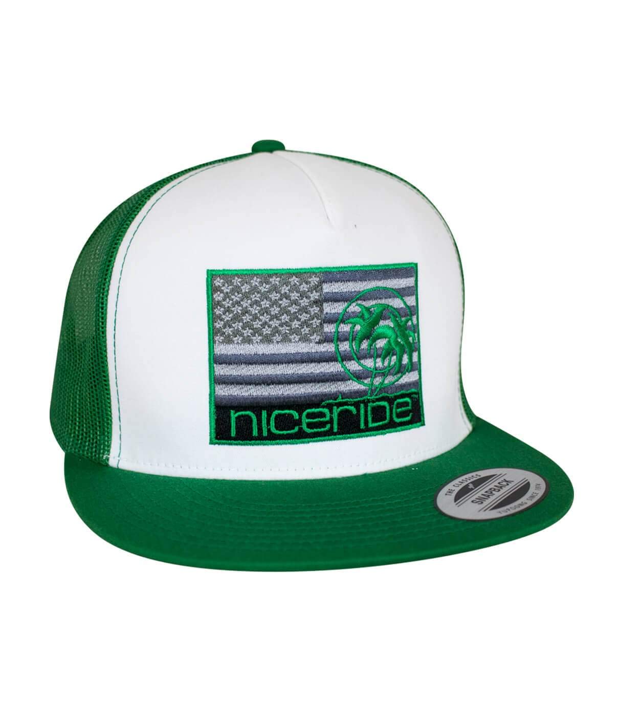 Strong Classic 6006 Snapback Trucker Baseball Hat - Adjustable Green Cap for Men & Women - Perfect for Outdoor Sports, Casual Wear and Street Fashion
