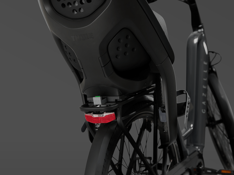Thule Yepp 2 MIK HD Bike Seat for Kids - Premium Child Bike Carrier with Quick Release Mount - Perfect for Family Cycling & Outdoor Adventures