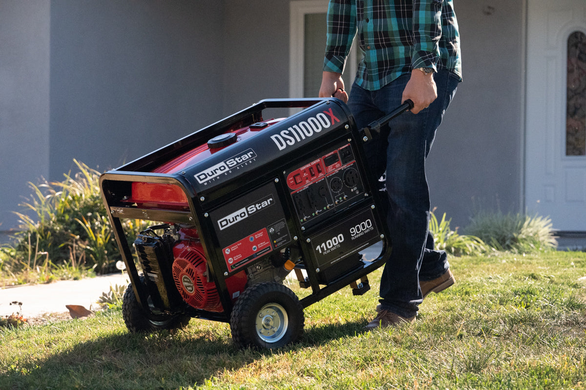 11,000 Watt Portable Gasoline Generator with CO Alert - Reliable Backup Power for Home, Camping & Emergency Use