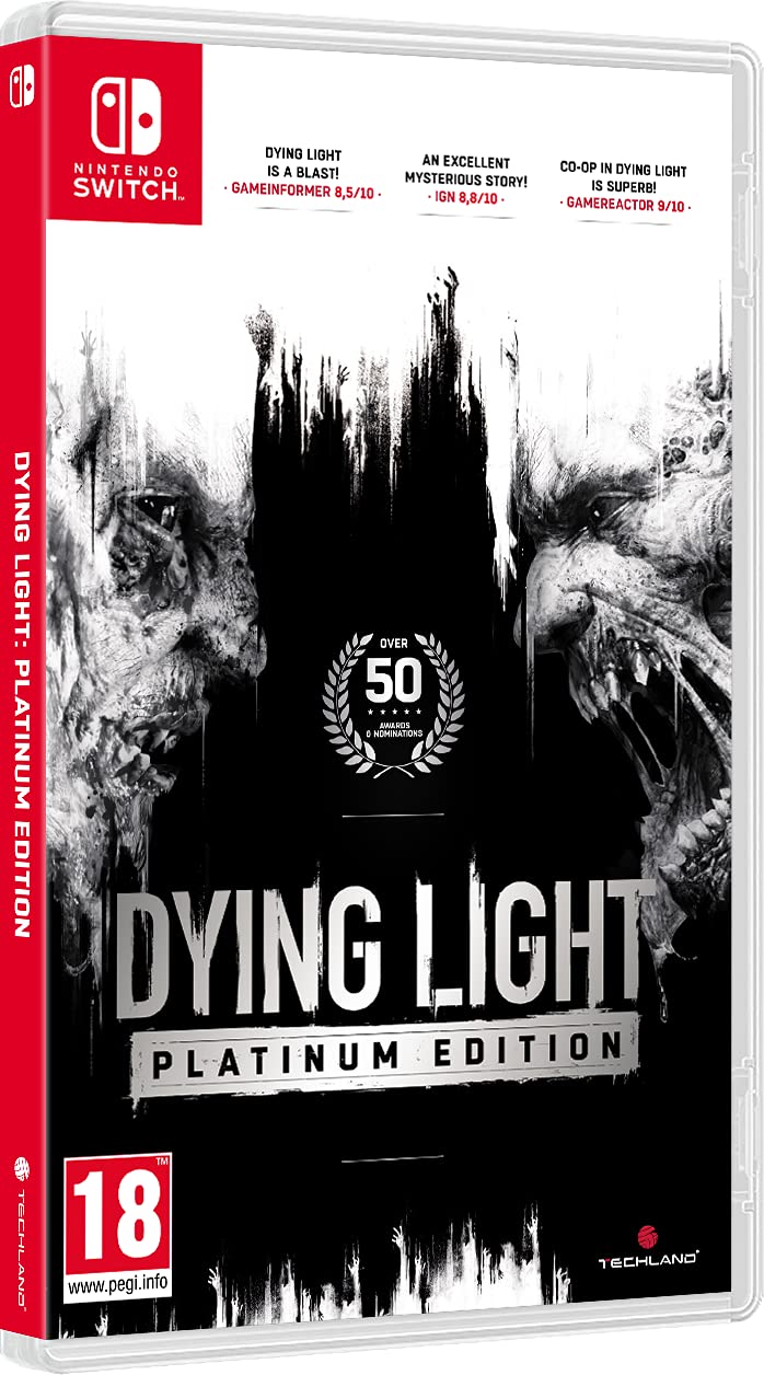 Dying Light Platinum Edition for Nintendo Switch - Open-World Zombie Survival Game | Post-Apocalyptic Adventure & Parkour Action | Perfect for Horror Fans & Gamers on the Go