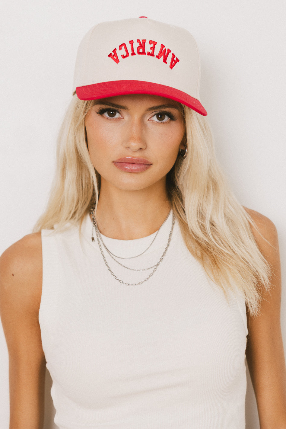 Stylish American Baseball Cap for Men & Women - Adjustable Snapback Hat for Outdoor Sports, Casual Wear & Sun Protection