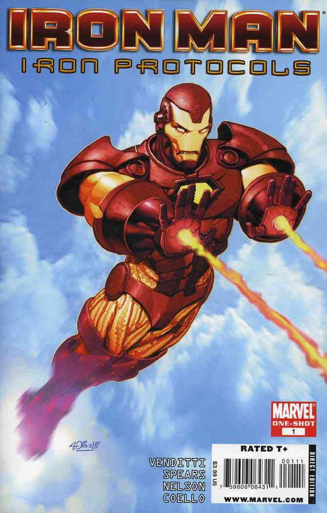 Iron Man: Iron Protocols #1 VF Marvel Comic Book - Collectible Superhero Graphic Novel for Fans & Gifts