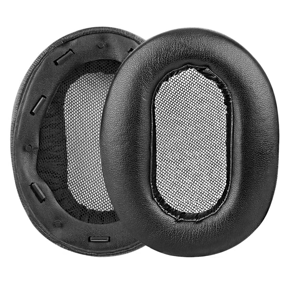 Sony MDR-1AM2 Replacement Ear Pads - Premium Protein Leather Headphone Cushions (Black) for MDR-1AM2/B - Comfortable Noise Isolation for Home, Office & Travel Use