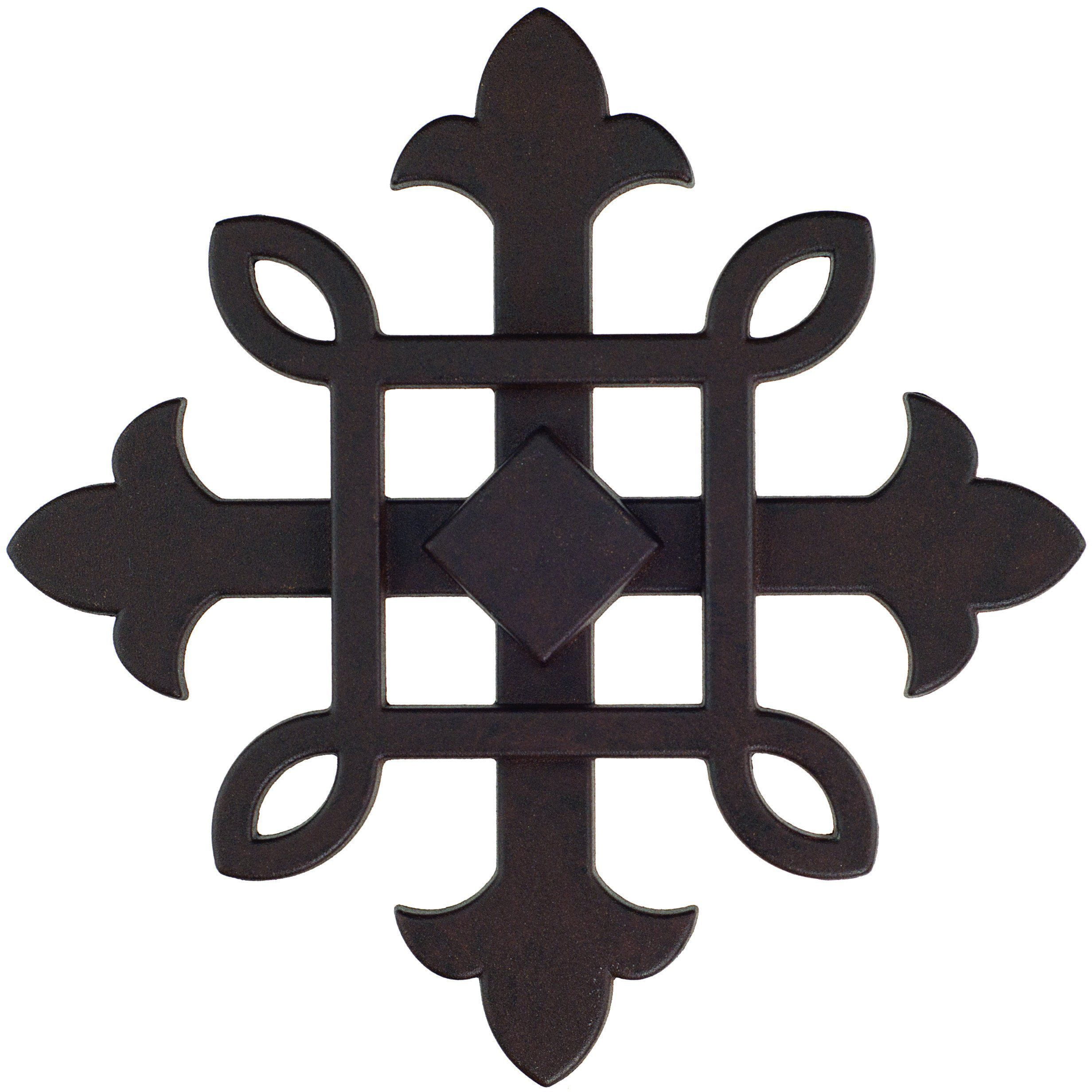Helser Artigiani Iron Wand with Welded Large Ring - Handcrafted Gothic Jewelry for Wiccan Rituals, Cosplay, and Unique Fashion Accessories